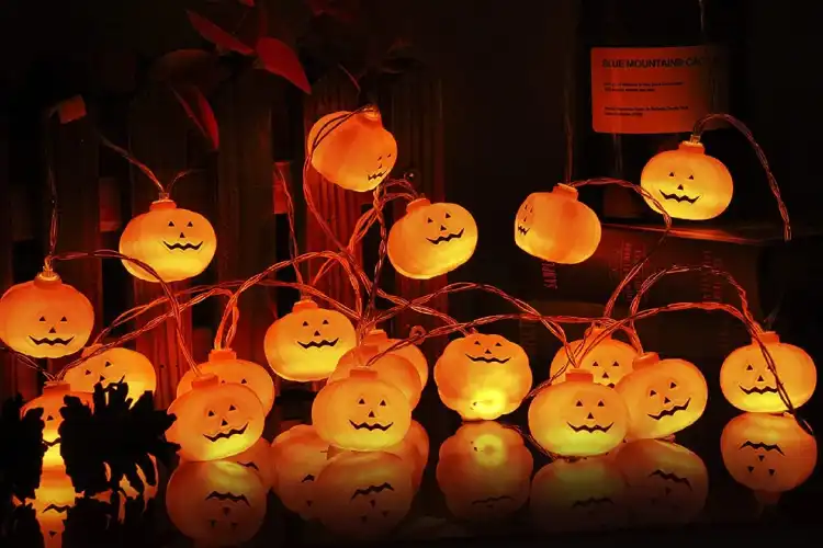 Pumpkin String Lights