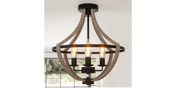 Rustic Or Elegant Chandelier Lights, Whichever You Like