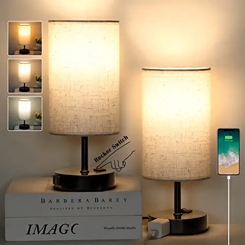 Twin Table Lamps
