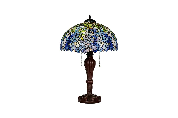 Stained Glass Tiffany Wisteria Lamp