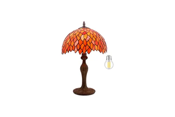 Tiffany Wisteria Lamp Stained Glass Table Lamp