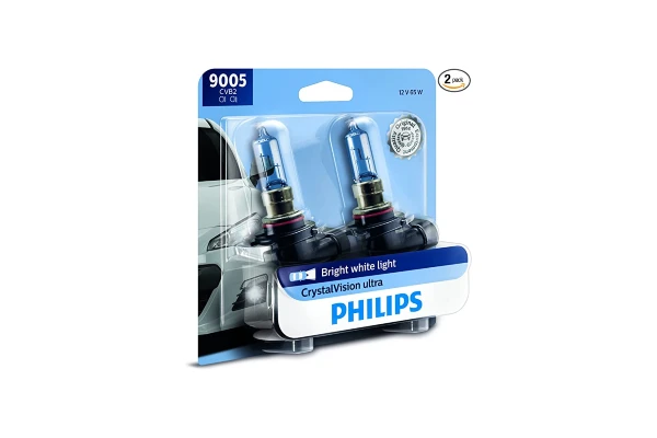 PHILIPS Automotive Lighting Crystal Vision Ultra Upgrade  9005 Headlight Bulb