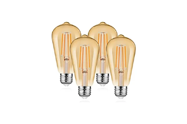 Dimmable Ascher Vintage LED Edison Bulbs