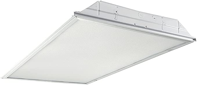 Metalux LED Drop Ceiling Troffer Light