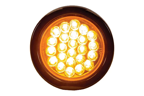 Round Recessed LED Strobe Light